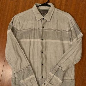 Vince - Men’s Black/White Check Shirt - Sz M